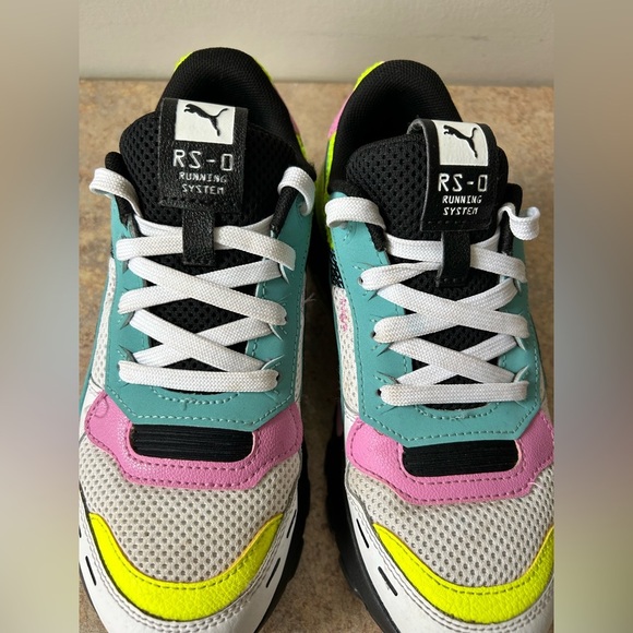 Puma Kids Unisex RS-O Running System Multicolor Sneakers size 4Y - Picture 6 of 9